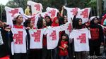Aksi Ibu-ibu Tuntut UU PRT Disahkan