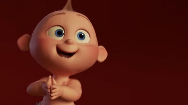 Bayi super Jack Jack dalam 'Incredibles 2.'