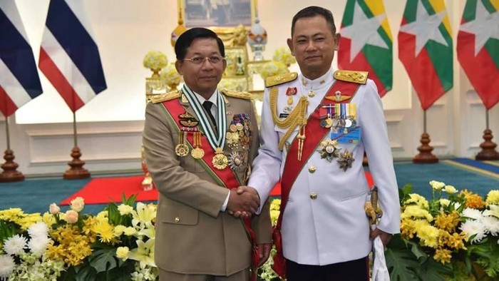 Krisis Rohingya, Komandan Militer Myanmar Terima Penghargaan Thailand
