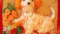Nah, Food Capital di Grand Corpthorne Waterfront Hotel juga punya yee sang bentuk anjing. Sosok anak anjing ini kelihatan super imut! Foto: Istimewa