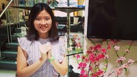 Pun dengan pebulutangkis Debby Susanto, yang begitu anggun berpose untuk merayakan imlek 2018. Semoga tahun baru 2018 membawa kebaikan, keberuntungan, kemakmuran, kebahagiaan, dan kesenangan, Debby menulis di Instagramnya. (Foto: Instagram @debbysusanto)