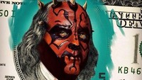 Penjahat di saga Star Wars juga ada, seperti yang satu ini Darth Maul. Istimewa/Seejayjawn.