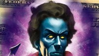 Tokoh seperti Ben Franklin hingga George Washington pun disulap menjadi tokoh-tokoh superhero oleh Johnson. Istimewa/Seejayjawn.
