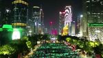 Cantik! Begini Cara Gedung di China Rayakan Imlek