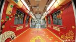 MRT di Singapura Ikut Rayakan Imlek, Begini Penampakannya