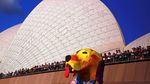 Foto: Lampion Anjing Raksasa Saat Imlek di Sydney