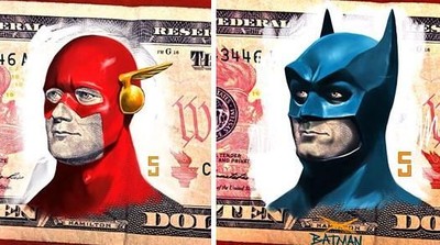 Ini Nih Uangnya Batman Sampai Hulk