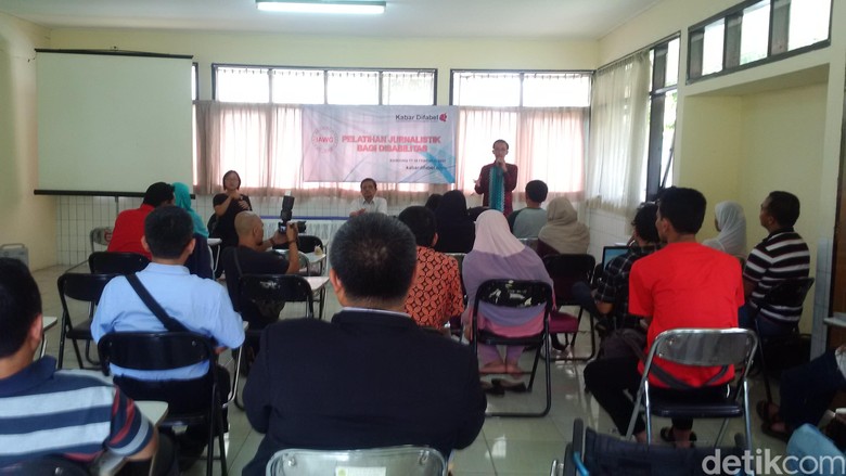 Kala Penyandang Disabilitas Ikut Pelatihan Jurnalistik Kala Penyandang Disabilitas Ikut Pelatihan Jurnalistik
