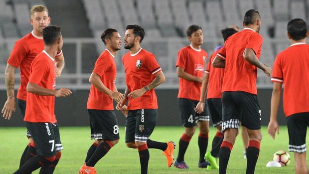 Bali United akan menghadapi Persija pada laga final Piala Presiden 2018 di Stadion Gelora Bung Karno. (