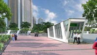 Stasiun bawah tanah kedua ini terletak di depan area pusat olahraga stadion Gelora Bung Karno. Konsep dasarnya menyiratkan unsur olahraga dengan dominasi warna kuning tua, putih, dan abu-abu. Dok.MRT Stasiun bawah tanah kedua ini terletak di depan area pusat olahraga stadion Gelora Bung Karno. Konsep dasarnya menyiratkan unsur olahraga dengan dominasi warna kuning tua, putih, dan abu-abu. Dok.MRT