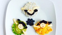 Sindhu Rajan memang ibu yang kreatif. Lihat saja, bagaiamana ia menghias makanan untuk si kecil dengan bentuk yang imut dan menggemaskan. Foto: Sindhu Rajan