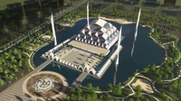 Penentuan desain Masjid Al Jabbar membutuhkan waktu cukup lama hingga akhirnya disetujui. Bahkan, pemilihan desain dicari sampai Arab Saudi.