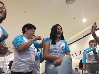 Syifa Hadju yang Tetap Cantik Meski Ketakutan Saat Mau Disuntik