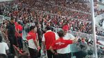 Foto: Pakai Kaos Timnas, Jokowi Tonton Final Piala Presiden 2018