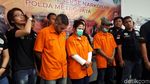 Wajah Sendu Dhawiya di Rilis Narkoba