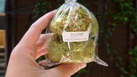 Ini tampilan scone dengan rasa matcha yang bisa Anda coba. Foto: Istimewa