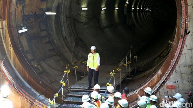 Dirintis Sejak 1985, Proyek MRT Jakarta Dimulai di Era Jokowi