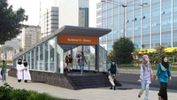 Stasiun bawah tanah keenam ini mengusung konsep gaya hidup internasional, karena terletak di area hotel internasional, pusat perbelanjaan, kantor kedutaan, dan salah satu ikon Jakarta, Bundaran HI. Warna-warna putih, perak, dan abu-abu akan mendominasi stasiun menggunakan konsep gaya hidup perkotaan, modern, internasional, dan perdamaian dunia. Dok.MRT Stasiun bawah tanah keenam ini mengusung konsep gaya hidup internasional, karena terletak di area hotel internasional, pusat perbelanjaan, kantor kedutaan, dan salah satu ikon Jakarta, Bundaran HI. Warna-warna putih, perak, dan abu-abu akan mendominasi stasiun menggunakan konsep gaya hidup perkotaan, modern, internasional, dan perdamaian dunia. Dok.MRT