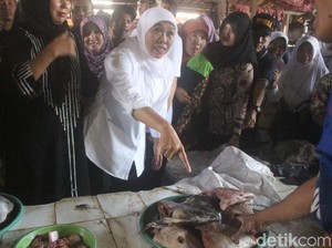 Khofifah Ingin Tingkatkan Kualitas Pasar Tradisional di Jatim Selatan