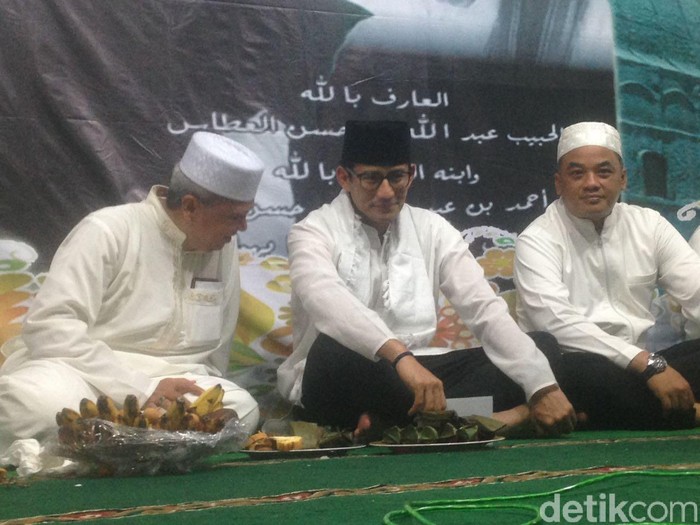 Sandi Hadiri Peringatan Maulid Nabi di Matraman