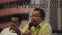 Diskusi yang digelar oleh Gerakan Muda Partai Golkar (GMPG) dan Pemuda Golkar Bersatu (PGB), bertema ‘Golkar Bersih di Pusaran Korupsi e-KTP’.