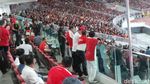 Foto: Pakai Kaos Timnas, Jokowi Tonton Final Piala Presiden 2018