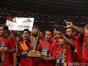 Usai Menangi Piala Presiden, Persija Kini Fokus ke Piala AFC