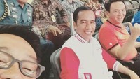 Laga final Piala Presiden 2015 itu juga dihadiri Basuki Tjahaja Purnama (Ahok) yang saat itu menjabat sebagai Gubernur DKI. Ada pula Walikota Bandung Ridwan Kamil yang ikut ke Jakarta karena Persib berlaga. Mereka sempat selfie bersama.