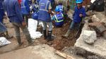 Penampakan Jalan Ambles di Pulogadung