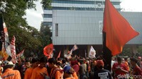 Begini suasana di Balai Kota yang dipenuhi Jakmania