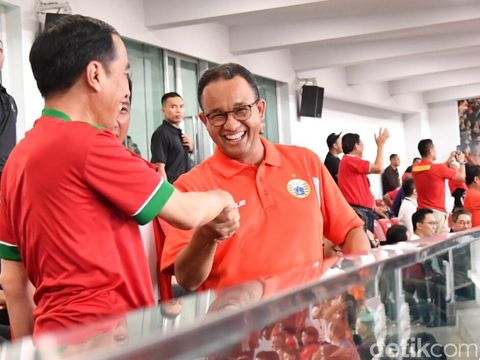 Keduanya beberapa kali bertemu di Stadion GBK saat menonton pertandingan sepakbola