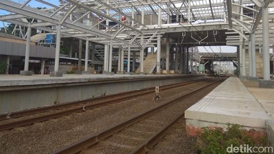 Mengintip Perkembangan Proyek Stasiun Cakung yang Sudah 87%