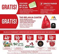 Ini Ragam Diskon di Transmart Carrefour Kubu Raya Kalimantan Barat