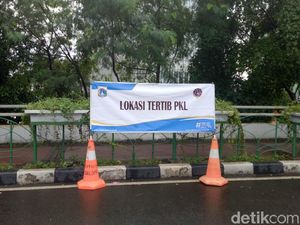 Pemprov DKI Atur Lokasi Lapak PKL di Car Free Day Jalan Thamrin