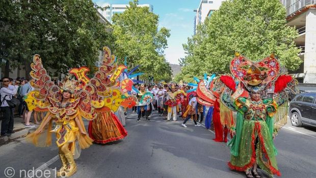 Saat Orang Australia Kagumi Solo Batik Carnival Hingga Rendang