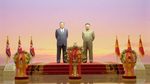 Momen Peringatan Kelahiran Mendiang Ayah Kim Jong Un