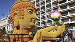 Megah dan Meriah! Festival Lemon Tahunan ke-85 di Prancis Bertema Bollywood