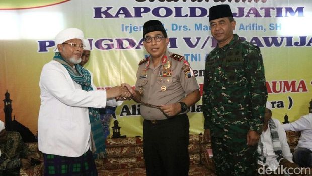 Temui Ulama se-Madura, Kapolda Jatim Ditanya Aksi Orang Gila dan PKI