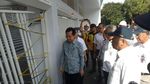 Ekspresi Menteri Basuki Saat Lihat Kerusakan GBK