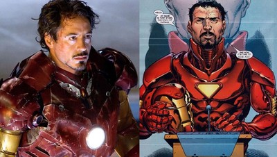 Perbandingan Wujud Superhero Tenar di Film vs Komik