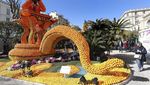 Megah dan Meriah! Festival Lemon Tahunan ke-85 di Prancis Bertema Bollywood