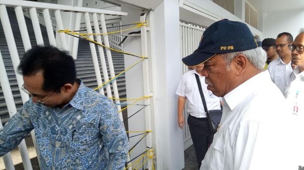 Tinjau GBK, Menteri Basuki: Ini Dibangun Pakai Pajak Kok Dirusak?
