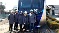 Kereta pertama MRT Jakarta sendiri diperkirakan bakal tiba di Jakarta pada tanggal 26 Maret 2018. Pool/MRT Jakarta.