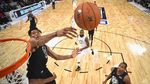 Foto: Seru, LeBron cs Kalahkan Curry dkk di NBA All Star 2018