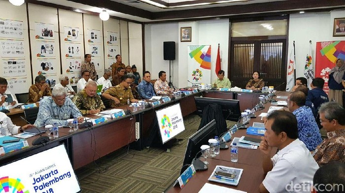 JK Pimpin Rapat Koordinasi Asian Games 2018