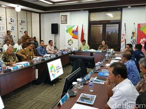 JK Pimpin Rapat Koordinasi Asian Games 2018