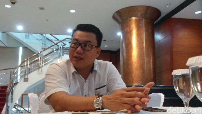 Direktur Utama Perum Ikan Indonesia (Perindo) Risyanto Suanda, Foto: Selfie Miftahul Jannah Direktur Utama Perum Ikan Indonesia (Perindo) Risyanto Suanda, Foto: Selfie Miftahul Jannah
