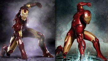 Iron Man dari Marvel sepertinya lebih keren di dunia film. (Foto: Vulture)
