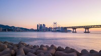 Jembatan Gwangan mulai dibangun pada 1994 dan selesai pada Desember 2002 (Thinsktock)