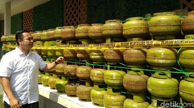 Pindahkan Isi LPG 3 Kg ke Tabung 12 Kg, Warga Jepara Ditangkap